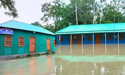 টাঙ্গাইলে বন্যায় ৭২ শিক্ষাপ্রতিষ্ঠান বন্ধ