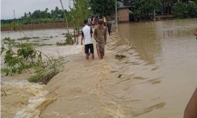 টানা বৃষ্টিতে ফটিকছড়িতে নিম্নাঞ্চল প্লাবিত, পানিবন্দি ১৮ ইউনিয়নবাসী