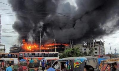 গাজী টায়ার কারখানায় আগুন: নিখোঁজ  ১৭৬