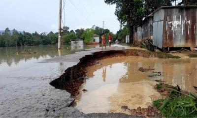 নেত্রকোণায় বন্যা, ৫ শত ৭১ কোটি টাকার ক্ষয়ক্ষতি