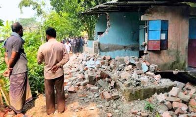 নলছিটিতে উপজেলা প্রশাসনের উচ্ছেদ অভিযান