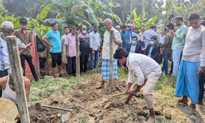 কোম্পানীগঞ্জে নিহত ৪ শিবির কর্মীর লাশ উত্তোলন