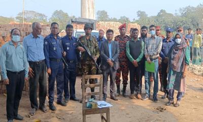 ফরিদগঞ্জে দুই ব্রিক ফিল্ডকে ৯ লাখ টাকা জরিমানা