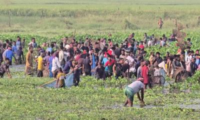 ফরিদপুরে ‘পলো বাওয়া উৎসব’ দেখতে হাজারো মানুষের ঢল