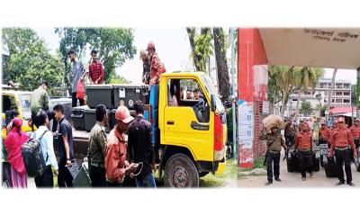 ফরিদগঞ্জ উপজেলায় নির্বাচনি সরঞ্জাম বিতরণ, ভোটের প্রস্তুতি সম্পন্ন