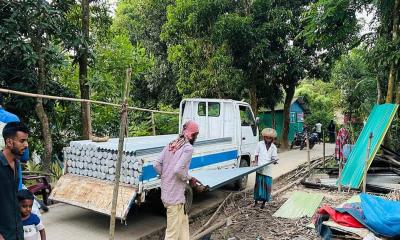 ফেনীতে বন্যায় ক্ষতিগ্রস্তদের পুনর্বাসনে ধীরগতি