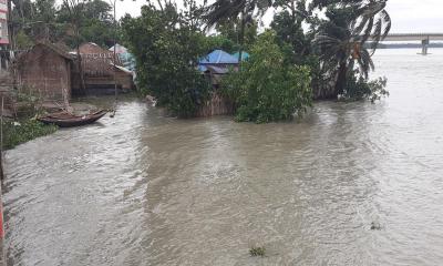 ইন্দুরকানীতে রেমালের প্রভাবে পানি বৃদ্ধি, অধিকাংশ গ্রাম প্লাবিত