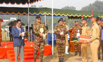 ঝিনাইদহ ক্যাডেট কলেজের বার্ষিক ক্রীড়া প্রতিযোগিতা উদ্বোধন