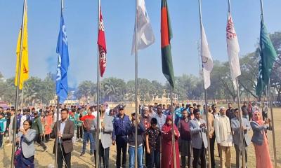 জয়পুরহাটে তারুণ্যের উৎসব উপলক্ষ্যে জেলা পর্যায়ে টুর্নামেন্ট উদ্বোধন