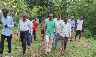 মাটিরাঙ্গায় অগ্নিকাণ্ডে ক্ষতিগ্রস্ত পরিবারের পাশে উপজেলা বিএনপি