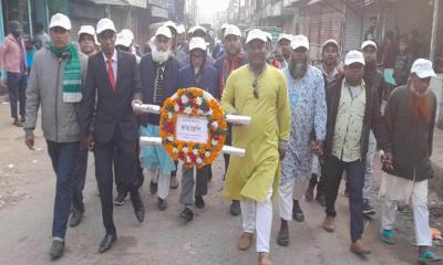 কলমাকান্দা মুক্ত দিবসে জাতীয়তাবাদী মুক্তিযোদ্ধা দলের সভা