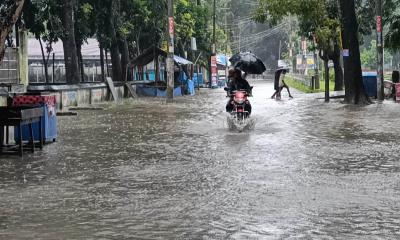 কুড়িগ্রামে ২৪ ঘণ্টায় ১৫৭ মিলিমিটার বৃষ্টিপাত রেকর্ড