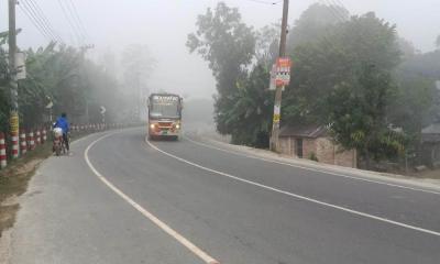 কুড়িগ্রামে বাড়ছে শীত ও ঘন কুয়াশা