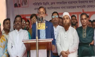 কুড়িগ্রামে বিএনপির জনসভা