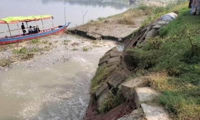 বালু উত্তোলনে ভাঙনের হুমকিতে ১০ ইউনিয়নের হাজার পরিবারের