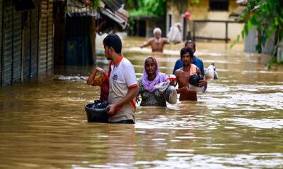 বন্যা পরিস্থিতির উন্নতি হচ্ছে