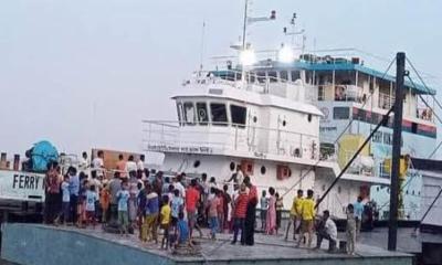 ২৮ দিন থেকে চিলমারী-রৌমারী রুটে ফেরি চলাচল বন্ধ