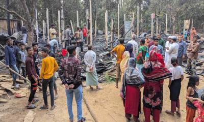 রাঙ্গুনিয়ায় অগ্নিকাণ্ডে ৩টি বসতঘর পুড়ে ছাই