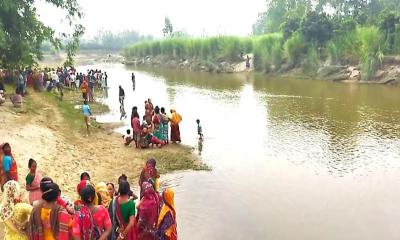 রাণীশংকৈলে নদী থেকে মানসিক ভারসাম্যহীন নারীর লাশ উদ্ধার