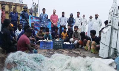 নিষেধাজ্ঞা অমান্য করে মা ইলিশ নিধন: ১৮ জনের কারাদণ্ড