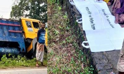 শান্তিগঞ্জে ট্রাকচাপায় পিষ্ট হয়ে শিশুর মৃত্যু